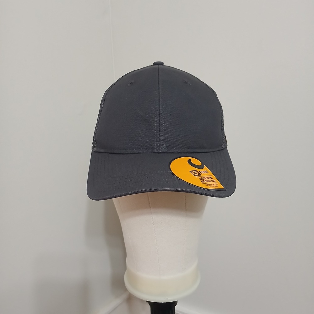 Carhartt Rugged‎ Professional Canvas Mesh-Back Trucker Hat Shadow Grey New